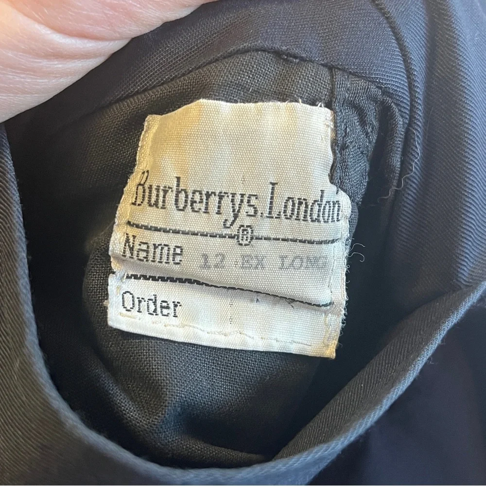 Vintage Burberry Trench Coat - Picture 3 of 10